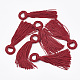 Décorations de gros pendentif pompon en polyester FIND-S274-04-2