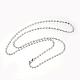 304 Stainless Steel Necklaces NJEW-D281-17-1