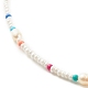 Collier de perles naturelles et de graines de verre NJEW-JN03826-4