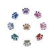PandaHall 45 Pcs Animal Cat&Dog Paw Chunk Charms Pendants Crystal Beads Jewelry Findings for DIY Jewelry Making Necklace Bracelet (Multicolor) ENAM-PH0001-26-5