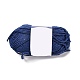 ミルクコットン編みアクリル繊維糸  5本撚りのかぎ針編み糸  パンチ針糸  プルシアンブルー  2mm YCOR-NH0001-02G-1