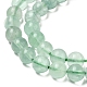 Natürlichen grünen Fluorit Perlen Stränge G-K340-A03-02-4