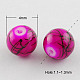 Perles en verre d'effilage GLAD-S074-4mm-86-1