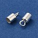 925 Sterling Silver Cord Ends STER-P055-02B-S-2