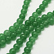 Fili di perle avventurina verde naturale G-P281-01-10mm-1