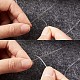Yilisi 鋭い鋼のはさみ  鉄の大きな目ビーズ針と弾性結晶糸  透明  0.8mm / 1mm  100 m /ロール TOOL-YS0001-02-9