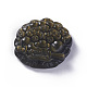 Natural Golden Sheen Obsidian Pendants G-P418-08-1