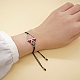 Rhombus Loom Muster Miyuki Saatperlen Armbänder für Frauen BJEW-C011-36Q-1