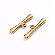 Ion Plating(IP) 304 Stainless Steel Toggle Clasps Parts STAS-D142-06C-G-2