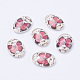 Tempered Glass Cabochons GGLA-R189-1-1
