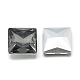 Cabujones de cristal con rhinestone RGLA-T027-8x8mm-07-2