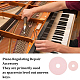 Benecreat 200 pièces 2 style joint de clavier de piano outils de réparation de réglage de piano FIND-BC0002-82A-5