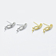 Accessoires de clous d'oreilles en 925 argent sterling avec micro pavé zircone cubique STER-F043-001-1