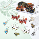 Kit de fabrication de boucles d'oreilles pendantes chat olycraft DIY-OC0008-12-5