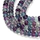 Природного флюорита бисер нитей G-L634-S01-5x8mm-4