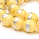 Natürliche Jade Perlen Stränge G-G833-10mm-11-3
