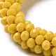 Bracelet extensible tressé en perles de verre au crochet BJEW-S144-002E-13-2