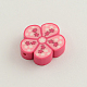 Handmade Polymer Clay Flower Beads CLAY-Q219-007-2