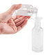 Benecreat 60ml transparente nachfüllbare Sprühflasche aus Kunststoff für Haustiere MRMJ-BC0001-51-4
