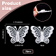 Форма бабочки DIY-WH0401-39B-2