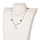 Ожерелья с подвесками из натуральных ракушек каури NJEW-JN03242-6