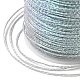 12 Rolls 12 Colors 6-Ply PET Polyester Cord OCOR-L046-02-5