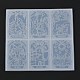 Stampi in silicone per tarocchi DIY-P020-04C-2