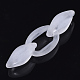 Transparent Frosted Acrylic Linking Rings FACR-N004-005-4
