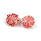 Резные бусины из синтетического коралла&nbsp;X1-SHEL-D001-01A-2