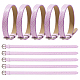 Sunnyclue 10pcs verstellbares Lederarmband Riemen Schiebearmbänder Armbänder Eisenverschlüsse für Dia Buchstaben Schmuck machen Charms DIY-Lieferungen BJEW-SC0001-08A-1