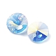 Placcare perle di vetro trasparenti EGLA-Z002-AB09-2