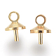 Brass Peg Bails Pendants X-KK-Q675-87-2