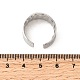 Кольца-манжеты из нержавеющей стали 304 RJEW-H261-21P-5
