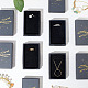 Hobbiesay 12pcs boîtes d'emballage de bijoux en carton CON-HY0001-01B-5