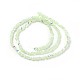 Chapelets de perles en verre imitation jade GLAA-F092-C03-2