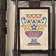 Fingerinspire vase pochoir pour peinture 29.7x21 cm réutilisable vintage vase dessin pochoirs grande taille vase motif pochoir pour peinture sur mur DIY-WH0202-503-7