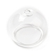 Cono di perla di vetro trasparente GLAA-G100-01B-01-1