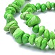 Brins de perles de magnésite naturelle TURQ-P001-02A-08-3