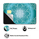 Autocollants de carte imperméables en plastique pvc rectangle DIY-WH0432-105-3