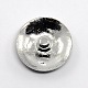 Sans nickel et plomb zinc alliage sans strass émail bijoux boutons pression SNAP-G001-08A-FF-2
