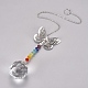 Crystal Ceiling Fan Pull Chains Chakra Hanging Pendants Prism AJEW-WH0021-30A-2