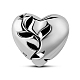 Тайские серебряные бусины в форме сердца tinysand TS-C-070-1