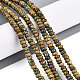 Нити бусин из натурального камня вердит G-T140-72B-1