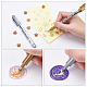 CRASPIRE Markers Pens Set with 2 Colors Iron Wax Sticks Melting Spoons and 1 Tweezers TOOL-CP0001-23-3