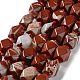 Chapelets de perles en jaspe rouge naturel G-C182-12-01-1