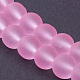 Chapelets de perles en verre transparent GLAA-S031-6mm-20-3