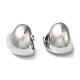 Boucles d'oreilles en forme de coeur en laiton plaqué en rack EJEW-Q766-10P-1