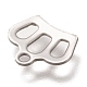 201 Stainless Steel Charms STAS-C017-23P-3