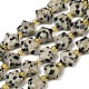 Природные яшмы далматин бисер нитей G-Z080-A08-10mm-2