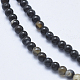 Chapelets de perles d'agate naturelle X-G-K238-01B-3